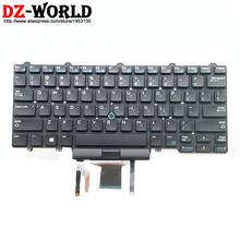 New/orig US English Backlit keyboard for Dell Latitude E5450 E5470 E7450 E7470 Laptop 0D19TR PK1313D4B05 PK1313D4B00  SN7230BL 2024 - buy cheap