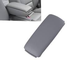 Grey Leather Armrest Center Console Lid Cover For Audi A6 C5 01-06 A4 S4 (1pcs) 2024 - buy cheap