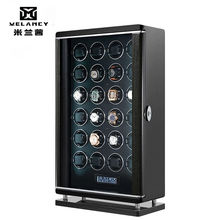 Uhrenbeweger-caja de bobinadora de reloj automática para hombre, accesorios de reloj, pantalla giratoria mecánica, de lujo, 24 ranuras 2024 - compra barato