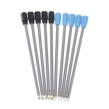 Bolígrafos de tinta negra/azul de 70mm, recambio de bolígrafo, elemento de cristal, 10 Uds. 2024 - compra barato