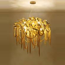 g9 LED Postmodern Aluminum Chain Designer Chandelier Lighting LED Lamp LED Light For Foyer Bedroom Dinning Room 2024 - buy cheap