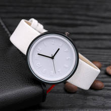 Luxury Brand Fashion Women Watches Unisex Simple Fashion Number Watches Quartz Canvas Belt Wrist Watch Relogio Masculino 2024 - buy cheap