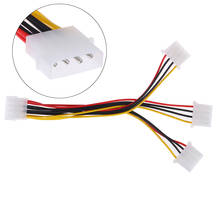 4 Pin IDE 1-to-3 Molex IDE Female Power Supply Splitter Exentsion Adapter Cable 2024 - buy cheap