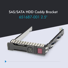 2.5 inch SAS SFF HDD Hard Drive Tray Caddy Sled 651687-001 for HP G8 Gen8 G9 DL380 360 160 385 HDD Tray 2024 - buy cheap