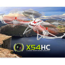 Syma X54HC With 2MP 720P HD Camera 2.4G 4CH 6Axis Altitude Hold LED RC Quadcopter RTF Barometer Set Height Drone 2024 - buy cheap