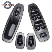 WOLFIGO-Interruptor de ventana eléctrico delantero y trasero, accesorio para Hyundai Accent 93580-25015, 8536509065, 93570, 25000, 2000, 2005, 4 Uds. 2024 - compra barato