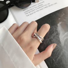 New Arrivals Vintage Multi-layer Chains Rings For Women Large Adjustable Size Finger Ring Fashion Boho Jewelry 2024 - buy cheap