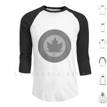 Royal Canadian Air Force-Low Vis Hoodies Long Sleeve Canada Canadian Royal Air Force Fighter Jet Maple Leaf 2024 - buy cheap