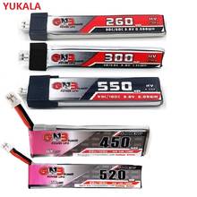 5PCS  gaoneng GNB FPV Batteries 1S 3.8v 260mah/380mah/450mah/520mah/550mAh PH2.0 Plug Lipo Battery For rc drone 2024 - buy cheap