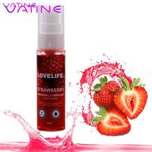 VATINE 30ml Strawberry Flavor Edible Lubricant for Anal Vaginal Body Lubricating Gel Oral Sex Lubricating Oil Adult Sex Products 2024 - buy cheap