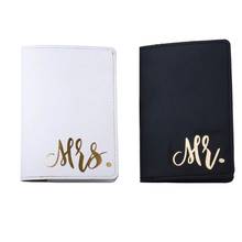 Portable Mr Mrs Travel Passport ID Credit Card Cover Holder Case Protector 20CA 2024 - buy cheap