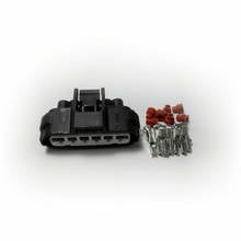 Conector do acelerador fêmea, 6 pinos/direção, conector resfriador, invólucro, carcaça de plugue para toyota prato, mitsubishi fluxo de ar, 7283-1968-30, 90980-11858 2024 - compre barato