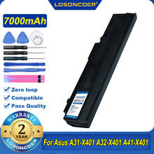 Laptop Battery for Asus A31-X401 A32-X401 A41-X401 A42-X401 X401 X401A X401A1 X401U X501 X501A X501A1 X501U F401A1 F401U 2024 - buy cheap