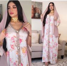 Ramadan Turkey India Muslim Dress Jalabiya Abaya Dubai Arabic Vestidos Moroccon Kaftan Islamic Clothing Jilbab Gown Robe 2021 2024 - buy cheap