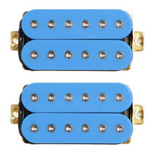 Pastillas Humbucker azules, 50mm/52mm, para guitarras eléctricas, suministro de Luthier, 2 uds. 2024 - compra barato