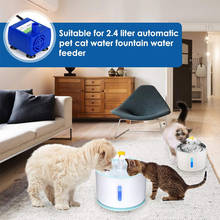 Bomba bebedouro para gatos e cães, tigela de água para substituição em casa, 2 peças 2024 - compre barato