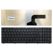 Испанская клавиатура для ноутбука Asus N53S N53SV K52F K53S K53SV K72F K52 A53 A52 U50 G51 N51 N52 N53 G73 black SP, клавиатура 2024 - купить недорого