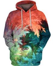 PLstar Cosmos 2020 abstraction space galaxy Wispwood 3d hoodies/Sweatshirt Winter autumn funny long sleeve cosplay streetwear 2024 - buy cheap