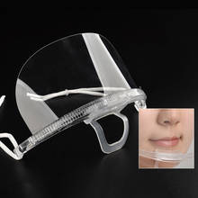 5/10pcs Transparent Masks Breathable Environmental Face Mouth Mask Anti-Dust for Tattoo/Microblading/Beauty Salon/Restaurant 2024 - buy cheap