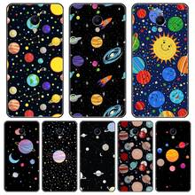 Soft Phone Case For Meizu M2 M3 M5 M6 Note Star Space Moon Black Silicone Back Cover For Meizu M2 M3 M3S M5 M5C M5S M6 M6S M6T 2024 - buy cheap