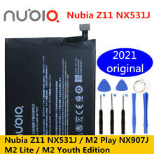 Original Battery For ZTE Nubia Z11 NX531J / M2 Play NX907J / M2 Lite M2Lite NX573J/ M2 Youth Edition Li3829T44P6h806435 3000mAh 2024 - buy cheap