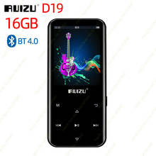 Ruidu D19 Bluetooth 4,0 MP3 плеер без потерь 16 ГБ Портативный Аудио Walkman с fm-радио электронная книга запись шагомер MP3 музыкальный плеер 2024 - купить недорого