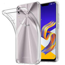 Fundas de silicona transparentes para ASUS ZenFone 5Z ZS620KL / 5 ZE620KL, carcasa delgada, suave, protectora de TPU, funda trasera transparente para teléfono 2024 - compra barato