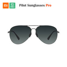 Xiaomi-óculos de sol mijia pro ninon original, lente polarizada, 19g, para dirigir ao ar livre, viagens, homem e mulher, anti-uv, antirreflexo 2024 - compre barato