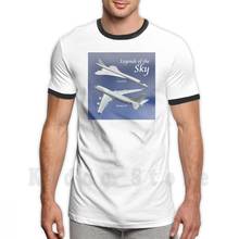 Legends Of The Sky T Shirt Cotton Men Diy Print Cool Tee Boeing Boeing 747 Planes Airplanes Aviation Transport Supersonic Air 2024 - buy cheap