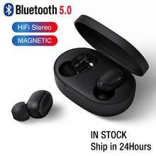A6S 5,0 TWS auriculares Bluetooth VS Redmi Airdots auriculares inalámbricos estéreo Mini auriculares para Xiaomi iPhone Huawei Samsung 2024 - compra barato
