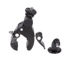 Adjustable Bicycle Handlebar Mount Clamp Bracket Tripod For Action Sport Camera 2024 - buy cheap