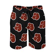 Summer Men Beach Shorts Breathable Quick Dry Funny Novelty Japanese Anime R340 Loose Akatsuki (14) Male Shorts 2024 - buy cheap