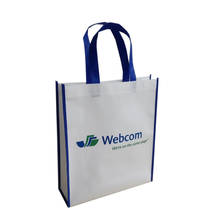 Wholesale 500pcs/Lot Factory Direct Promotional Reusable Custom Logo Shopping Non Woven Bag Recyclable Fabric Tote Bags 2024 - buy cheap