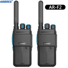 2PCS ABBREE AR-F2 Walkie talkie UHF 400-470MHz 16CH VOX 5W Ham Amateur CB Radio 10km Long Range Portable Two Way Radio 2024 - buy cheap