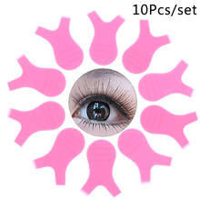 10 Pcs/Set Pink Silicone Eyelashes Lift Lifting Curler Eye Lash Extension Graft Brush Tool Accessories 2024 - buy cheap