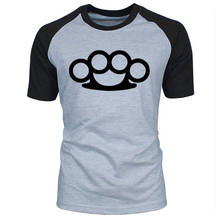 Креативная забавная Мужская футболка Knuckles, летняя футболка из хлопка, новинка, Мужской реглан с коротким рукавом и круглым вырезом, уличная футболка, топы 2024 - купить недорого