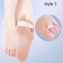Physical Toe Corrector Bunion Gel Guard Separator Feet Care Pedicure Pad On The Toe Separators Silicone Finger Protector 1 Pair 2024 - buy cheap