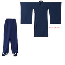 UNISEX 22color High Quality Wudang Kung fu Clothing Taoism Uniforms Delos Robe Wushu Suits Taoist Robe+Pants 2024 - buy cheap