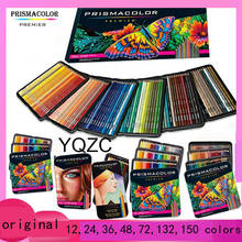 PRISMACOLOR 24 36 48 72 132 150 oil Colors pencil Drawing Sketch Colour Pencil art School Supplies secret garden Pencil tin box 2024 - buy cheap