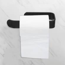 Portarrollos de papel higiénico elegante sin perforaciones, estante de toalla montado en la pared, soporte para pañuelos de baño, estante de almacenamiento 2024 - compra barato