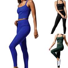 Sexy Seamless Leggings Women Yoga Set Gym Fitness Sportswear Summer Clothes Women's Tracksuit Workout Set Outfit Sport Suits 2024 - buy cheap
