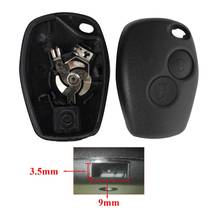 Without Blade 2 Buttons Car Key Shell Remote Fob Cover Case For Renault Dacia Modus Clio 3 Twingo Kangoo 2 #281139 2024 - buy cheap