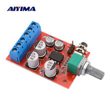 AIYIMA TDA2822 усилитель звука аудио Плата 2,0 стерео усилитель мощности усилитель с регулировкой громкости для костной проводимости динамика 2024 - купить недорого