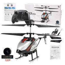 Drone para helicóptero com controle remoto, quadricóptero de brinquedo com luz led, 480p/720p, hd, wi-fi, fotografia aérea e controle sem fio 2024 - compre barato