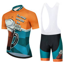 2020 beer New Team Cycling Jersey/Cycling sets Customized Road Mountain Race Top max storm bike wear racing clothes 2024 - buy cheap