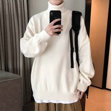 Мужская зимняя теплая водолазка Privathinker, свитер в Корейском стиле, уличная мода, пуловеры, свитер, новинка 2020 2024 - купить недорого