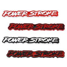 Powerstroke Car Sticker Emblem Badge Trunk Decals for Ford Excursion 3.0 2018 F-150 F150 Power Stroke Turbo Diesel Logo Sticker 2024 - buy cheap