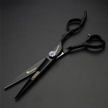 Scissors Rose Scissors 6-inch Hairdressing Scissors Barbershop Professional Scissors Thinning Teeth Barbershop Special 2024 - buy cheap
