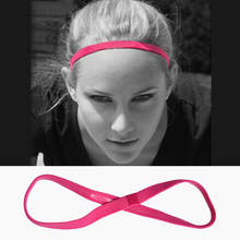 1/2Pcs Sports Yoga Stretch Hairband Headband Head Hair hoop Women Men Elastic Band Hair Rope Accessories 2024 - buy cheap