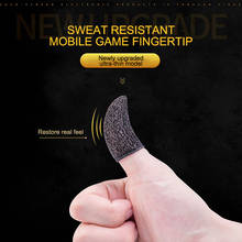 1 par de unidades de dedo para controlador de juegos sensible al móvil, funda para el dedo para pantalla táctil transpirable a prueba de sudor para otros profesionales 2024 - compra barato